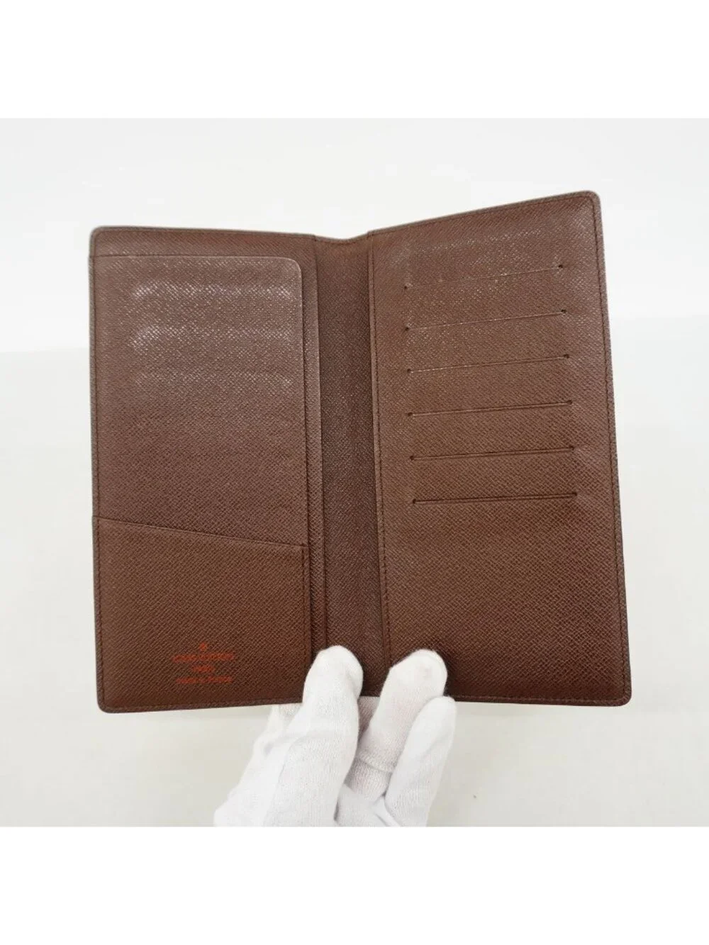 Louis Vuitton Billfold Damier Porte Valeurs Cartes Credit Ebene Wallet